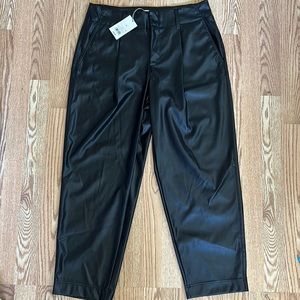 NWT a new day leather pants